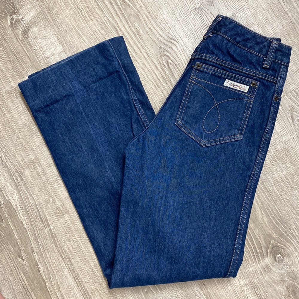 VTG 70/80 Calvin Klein High Rise jeans - Picture 2 of 4